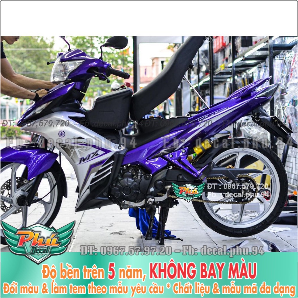 Tem Rời Ex 135 Tím Trắng (K) -1