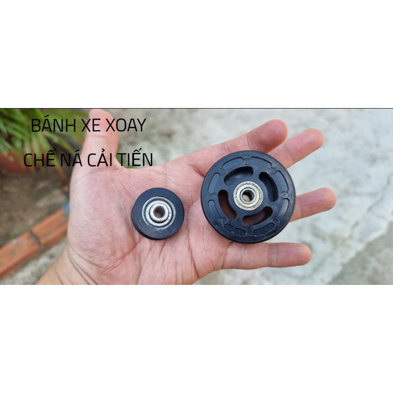 BÁNH XE XOAY CHẾ NÁ CAO SU CẢI TIẾN | SUPER SLINGSHOT