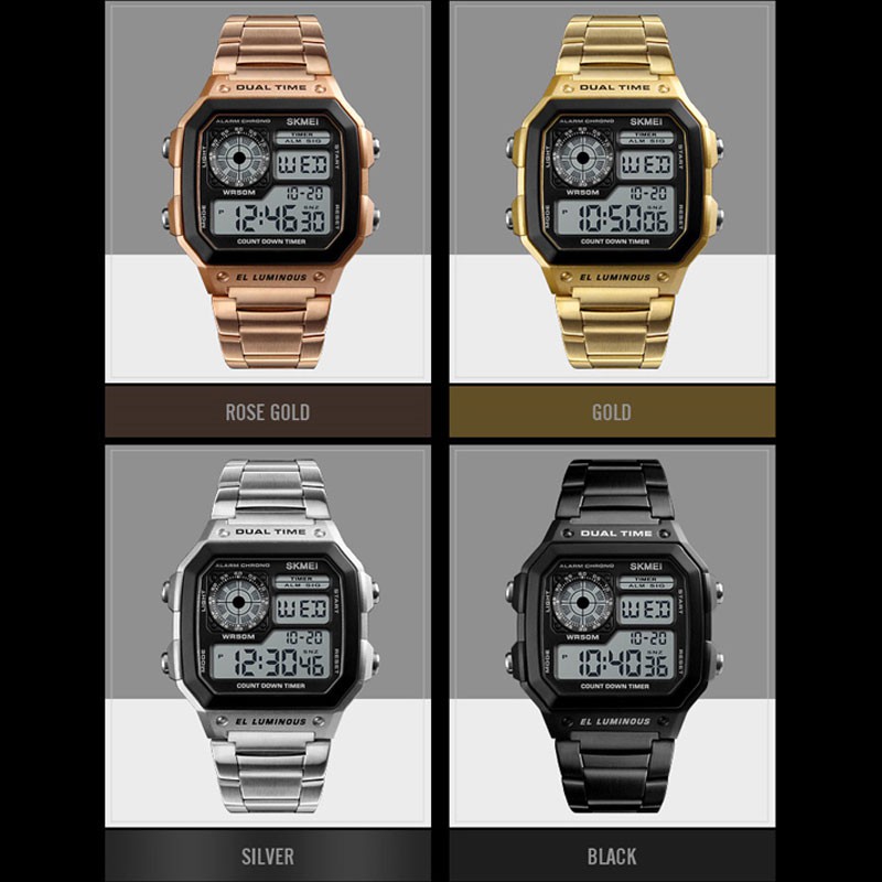 Đồng Hồ Điện Tử Đeo Tay SKMEI 1335 Thời Trang Dành Cho Nam