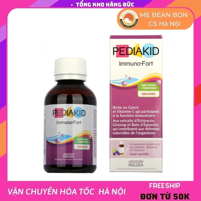 Siro Pediakid Immuno Fortifiant Pháp 125ml giúp tăng cường sức đề kháng từ sơ sinh và người lớn - mẹ bean bon
