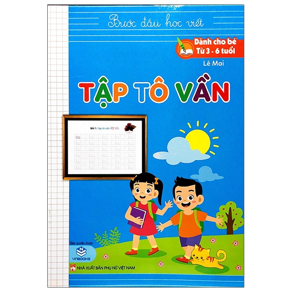 Sách Bước Đầu Học Viết - Tập Tô Vần