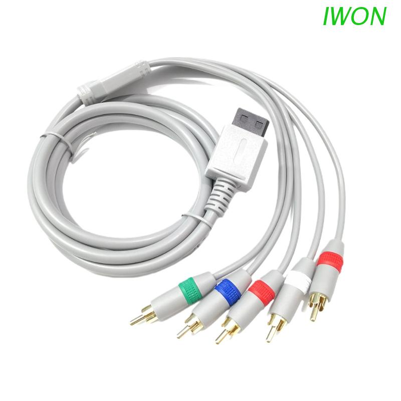 Dây cáp âm thanh hình ảnh 70.28in / 178.5cm chuyên nghiệp cho máy Wii