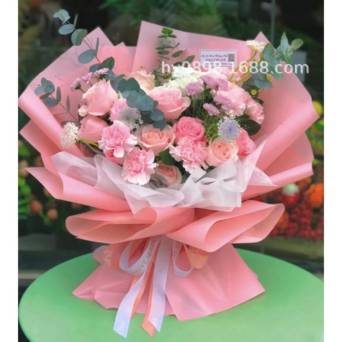 Giấy gói hoa mờ 2 mặt 56x56