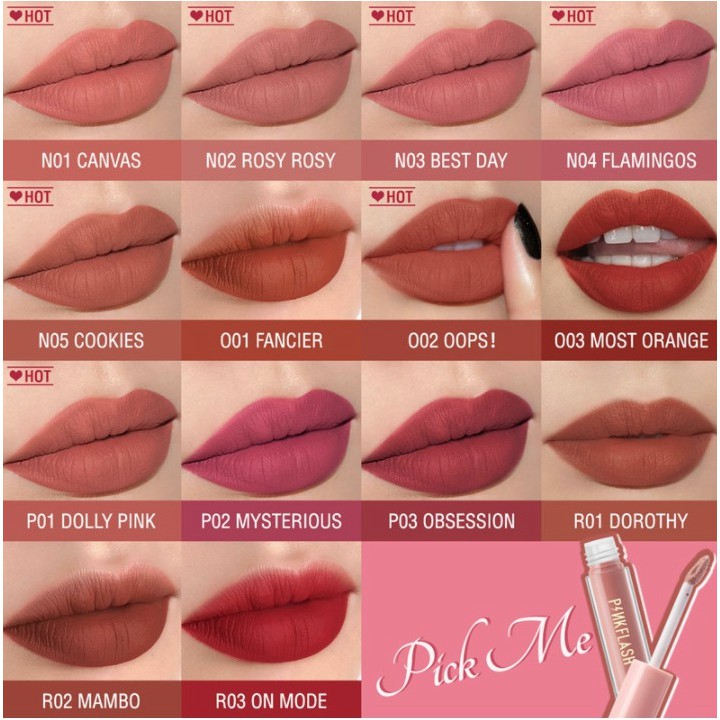 (hàng Mới Về) Son Lì Lâu Trôi 12 Màu Lựa Chọn | BigBuy360 - bigbuy360.vn