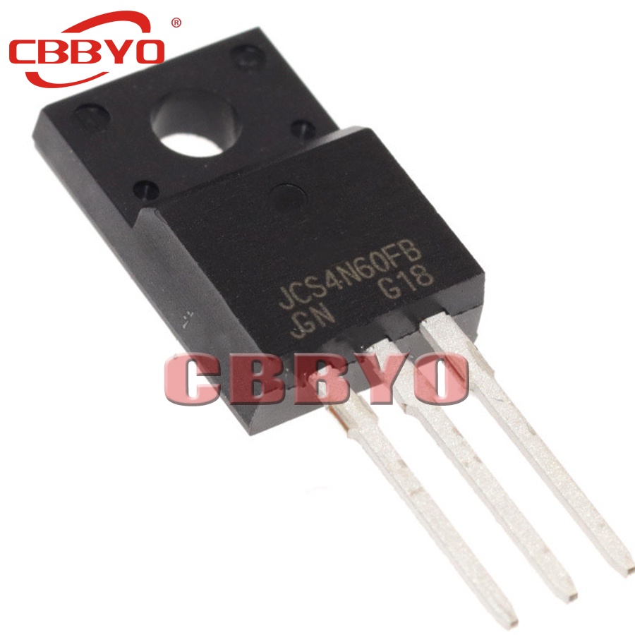 5 Chiếc JCS4N60F TO-220F 600V 4A JCS4N60 Thương Hiệu Mới 4N60