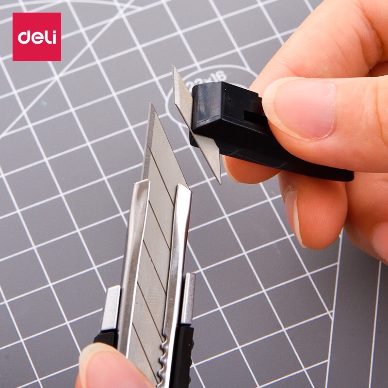 Dao cắt da Deli thân thép không gỉ