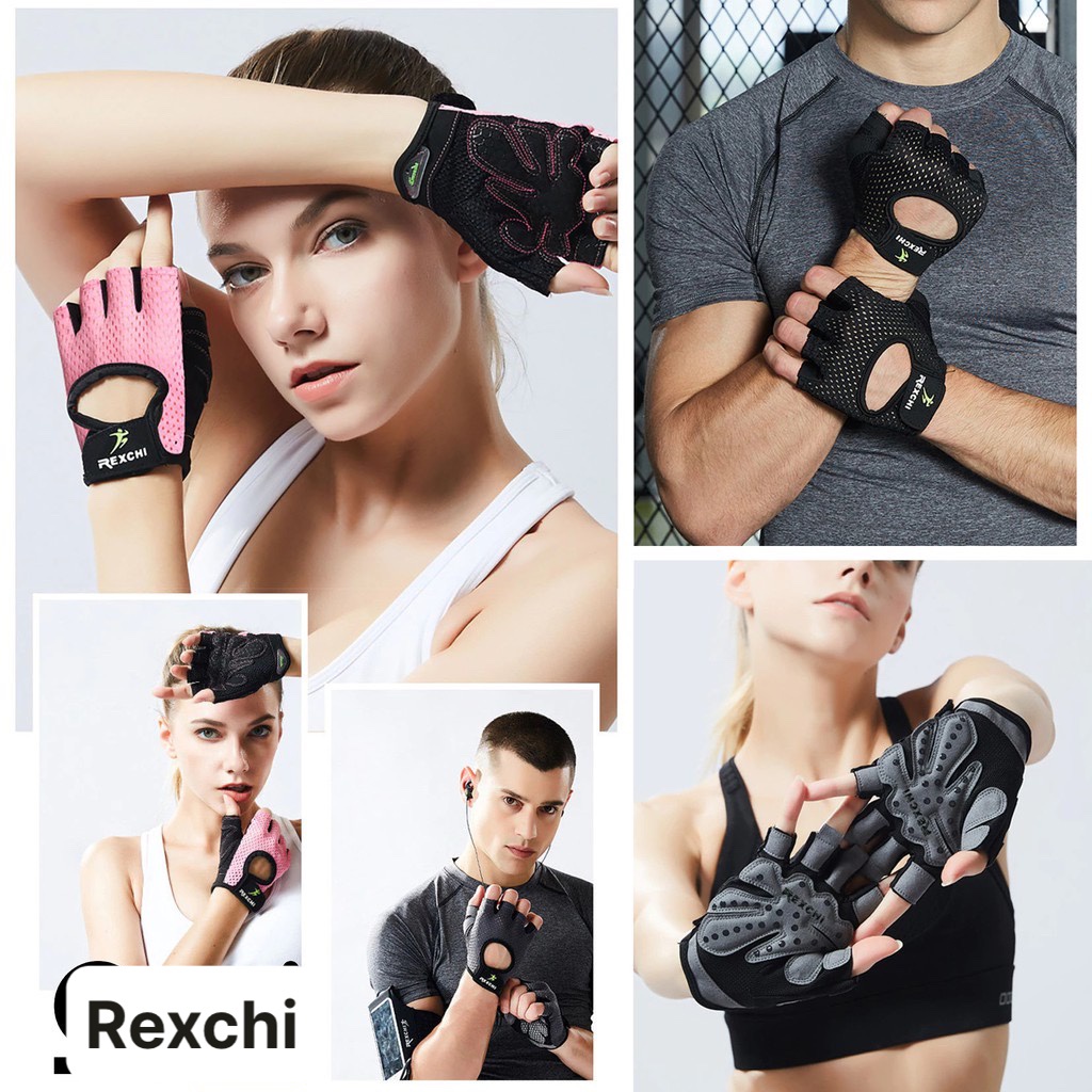 Găng Tay Tập Gym, Thể Thao Rexchi Chính Hãng Cao cấp