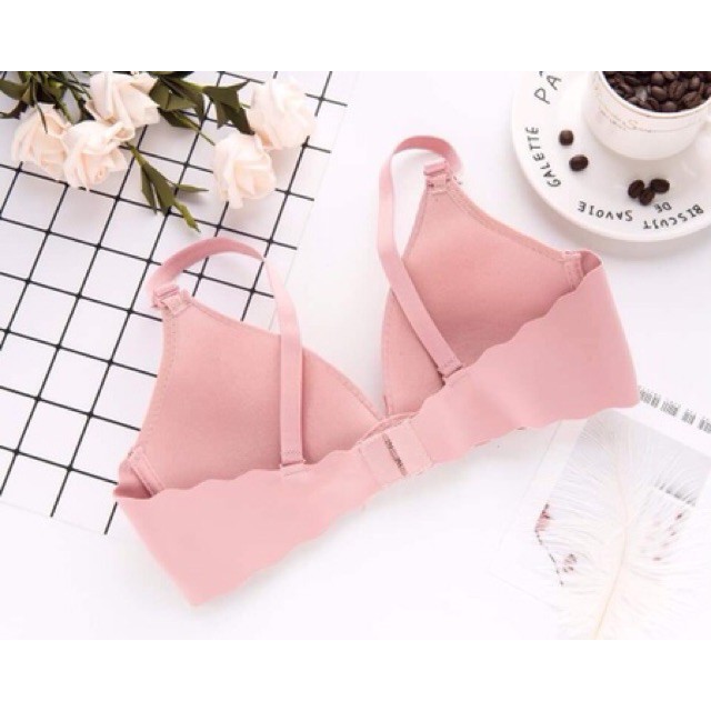 Áo Lót Đúc Su Không Gọng Đệm Mỏng Đính Nơ Mềm Nhẹ MS6690 | BigBuy360 - bigbuy360.vn