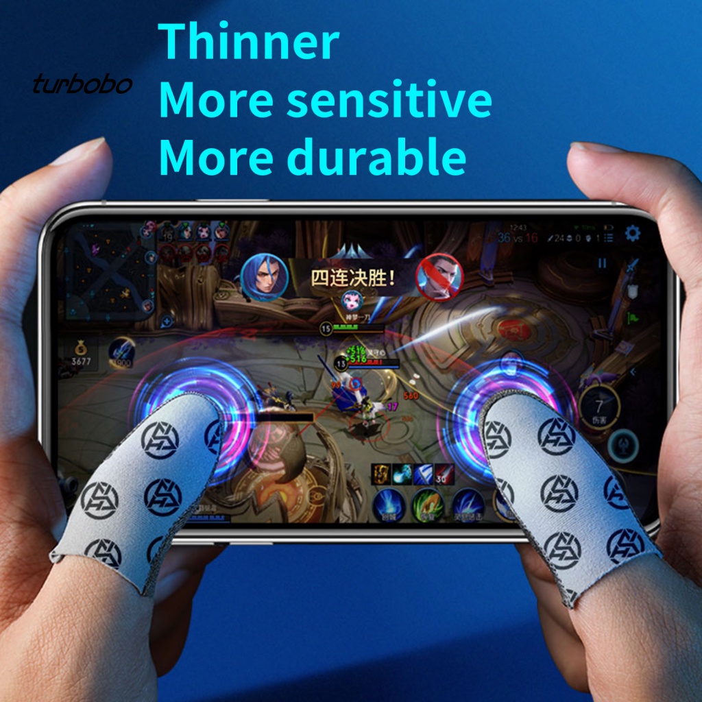 1 Cặp Bọc Ngón Tay Chơi Game Bền Bỉ Chất Lượng Cao