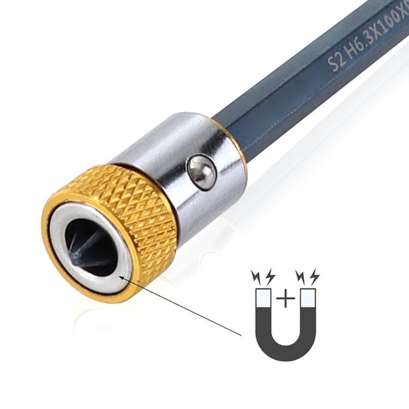 Đầu tua vít nam châm cỡ 1 / 4 &quot;6.35Mm