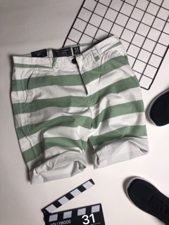 Quần Short Kaki Sọc Nam