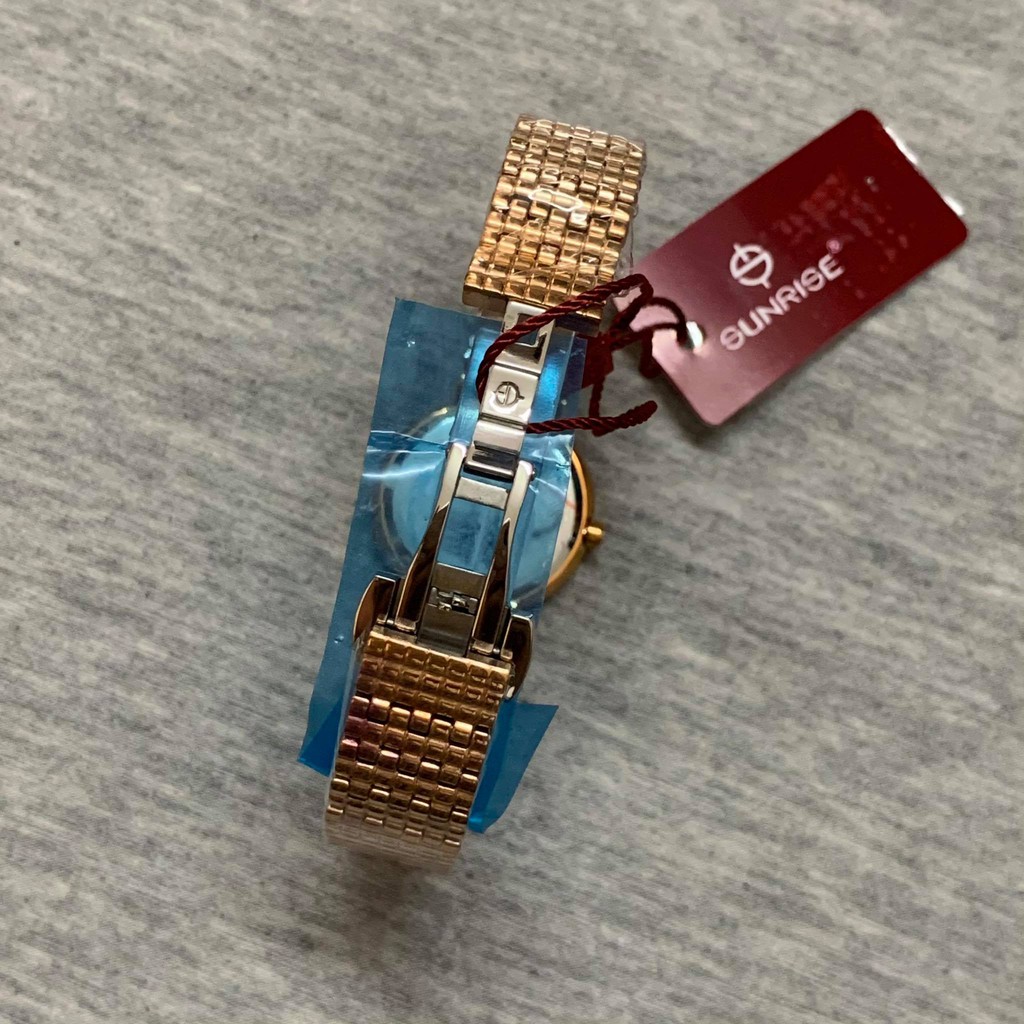 Đồng hồ Sunrise nữ chính hãng Nhật Bản L9807RG - kính saphire chống trầy - bảo hành