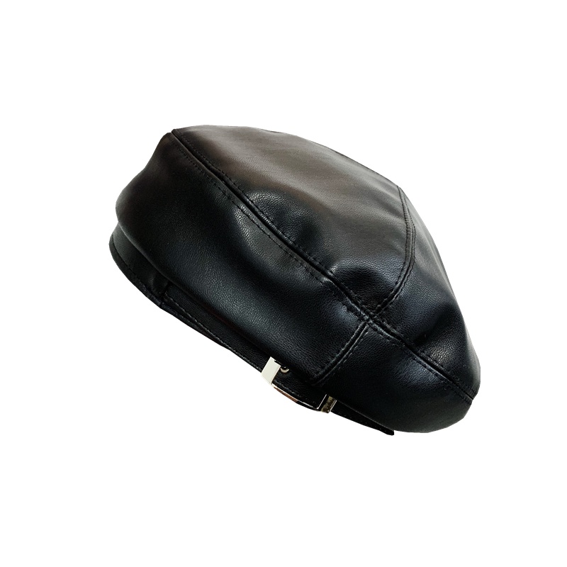 Mũ nồi phối nút sắt phong cách retro Nhật Bản thời trang thu đông dành cho nữ