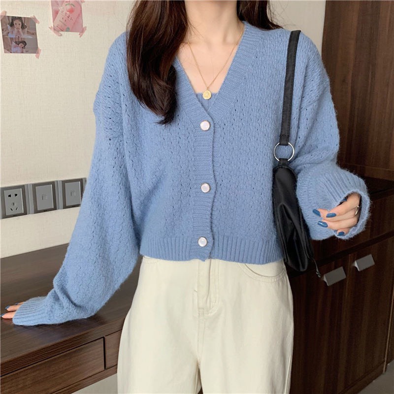 Áo khoác cardigan kèm áo 2 day cực xinh | BigBuy360 - bigbuy360.vn