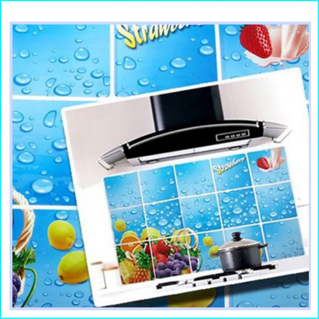 Giấy dán nhà bếp chịu nhiệt cỡ lớn Giá Tốt