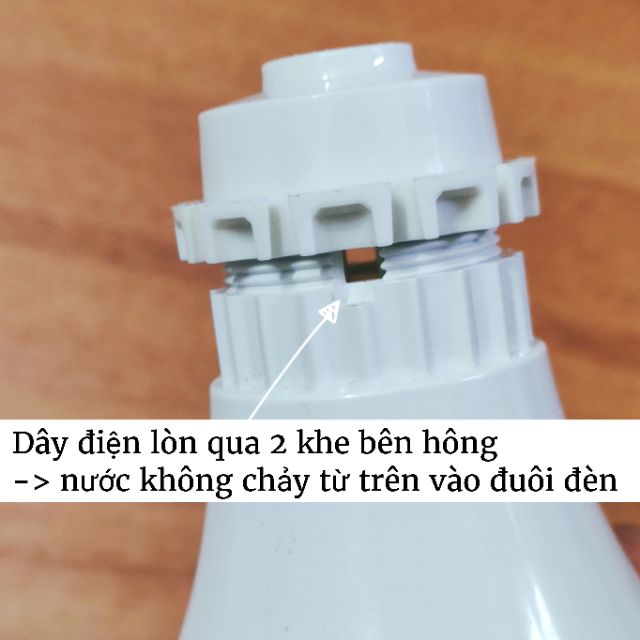 Đuôi đèn kín nước có choá nhỏ NIVAL®