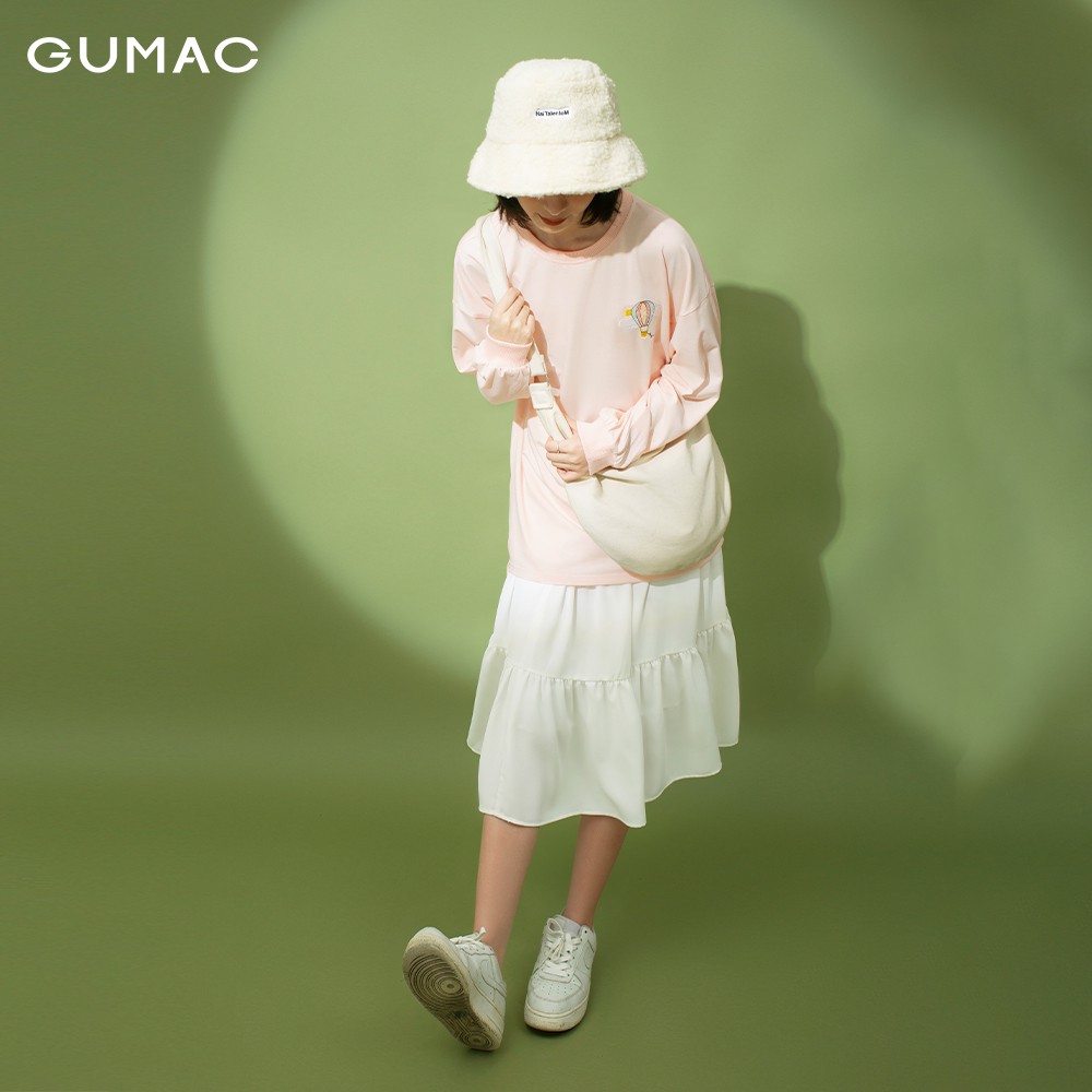 Chân váy nữ nhún 3 tầng GUMAC đủ màu đủ size, phong cách Hàn Quốc năng động, trẻ trung VB189 | BigBuy360 - bigbuy360.vn