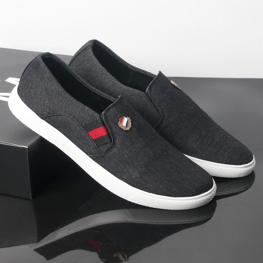Giày lười vải nam GauNau GN214 3 màu bền đẹp, Giày lười trung niên