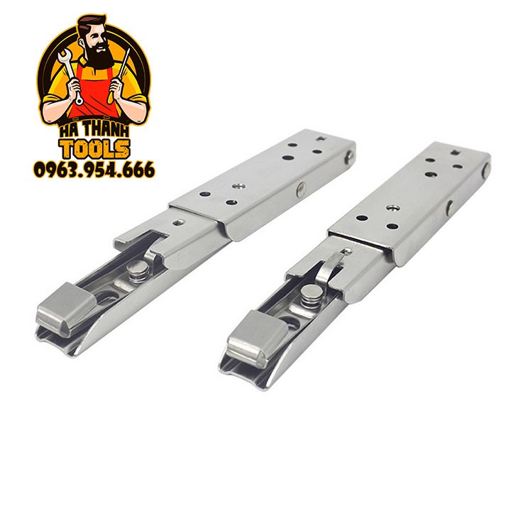 BẢN LỀ GẬP INOX - BẢN LỀ GẤP - KE GẬP LÀM BÀN KỆ GỖ TREO TƯỜNG THÔNG MINH CHỊU LỰC 60KG LOẠI INOX XỊN