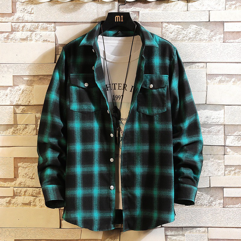 ÁO FLANNEL CARO THÊU FULL 4 MÀU CỰC CHẤT