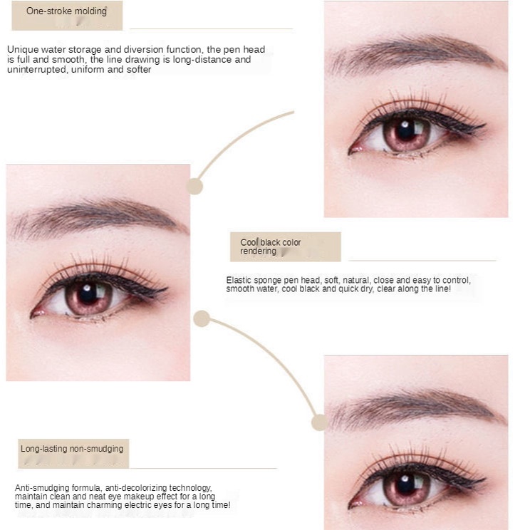 Ultra-smooth, waterproof long-wear eyeliner