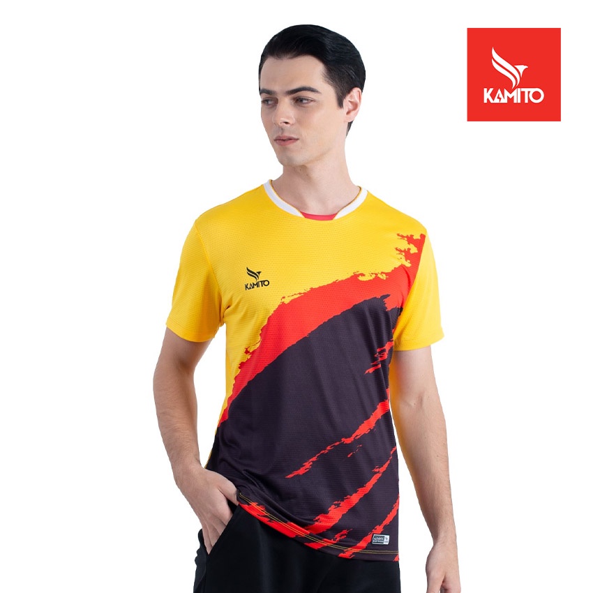 Áo T-shirt Thể Thao KAMITO Siêu Bền Nhẹ Đẹp Thoáng Mát Thấm Hút Mồ Hôi