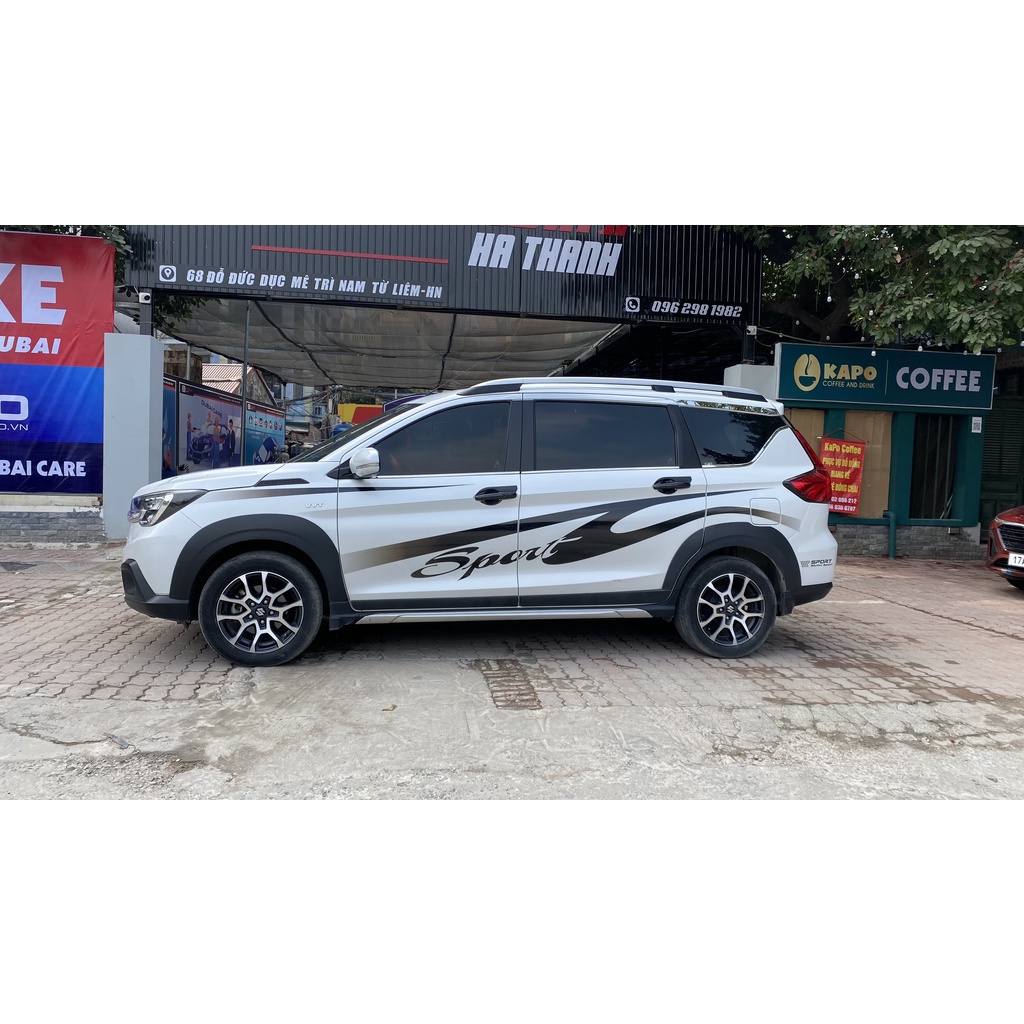Decal trang trí xe Suzuki XL7 thể thao
