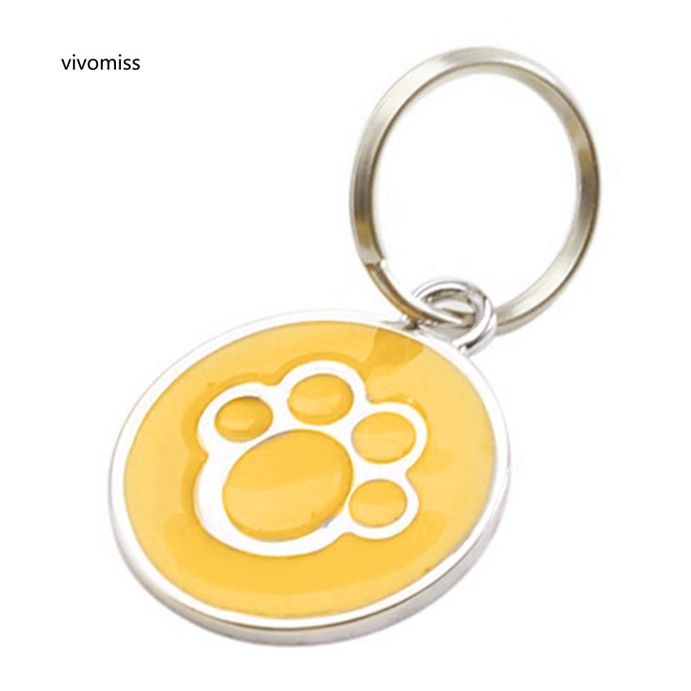 Móc khóa chống lạc thú cưng in hình móng vuốt