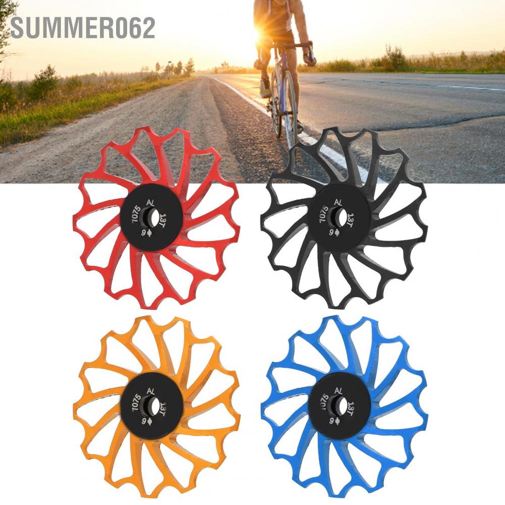 Hình ảnh Summer062 Mountain Bike Rear Derailleur Pulley Metal Ceramic 13T Bicycle Guide Roller Tension Wheel #8