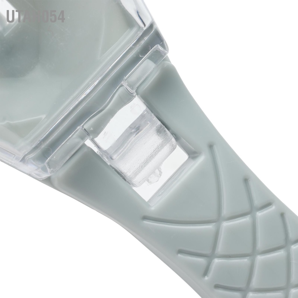 Utah054 10 cái Tẩy vảy cá Cầm tay cầm Có thể treo Nhỏ gọn Bàn chải đánh hiệu quả cho nhà hàng bếp