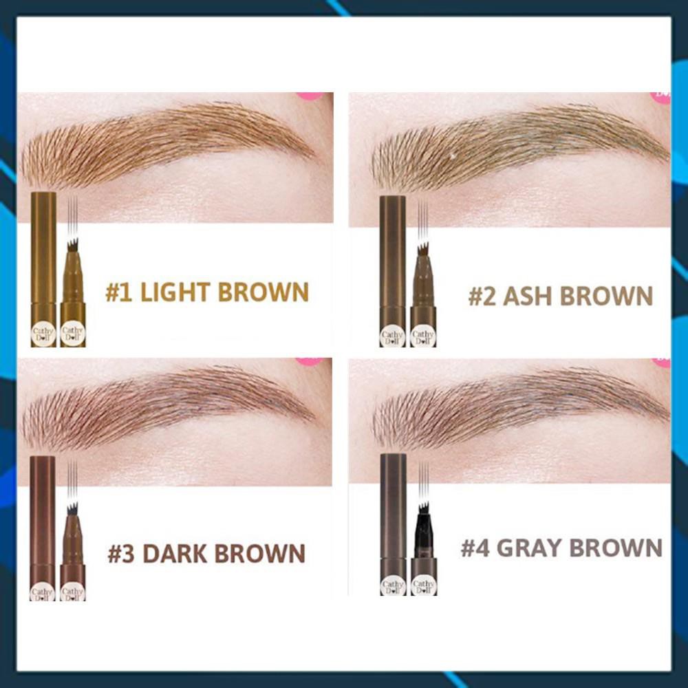 Bút vẽ chân mày Cathy Doll Real Brow 4D Tint 2G