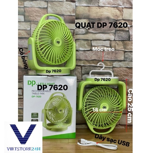 QUẠT TREO ĐA NĂNG DP-7620 , CỰC MÁT , CAO CẤP (màu ngẫu nhiên)