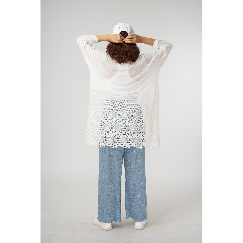 Áo khoác cardigan dáng dài xuất Nhật