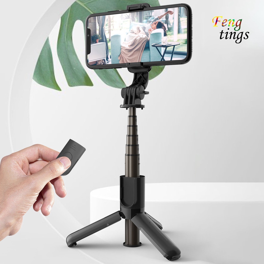 Gậy Chụp Ảnh Selfie L10 Có Đèn Led Điều Khiển Từ Xa Kết Nối Bluetooth Cho Điện Thoại | BigBuy360 - bigbuy360.vn