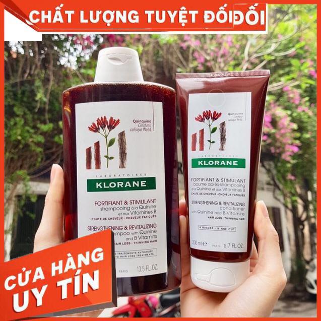 KLORANE GỘI XẢ hỗ trợ giảm RỤNG TÓC-Nội địa PHÁP