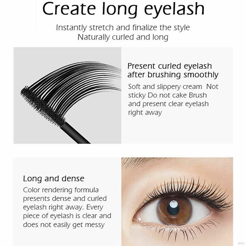 [Hàng mới về] Mascara sợi tơ 4D chống thấm nước chuốt mi dài dày và cong tự nhiên thiết kế vỏ lấp lánh | BigBuy360 - bigbuy360.vn