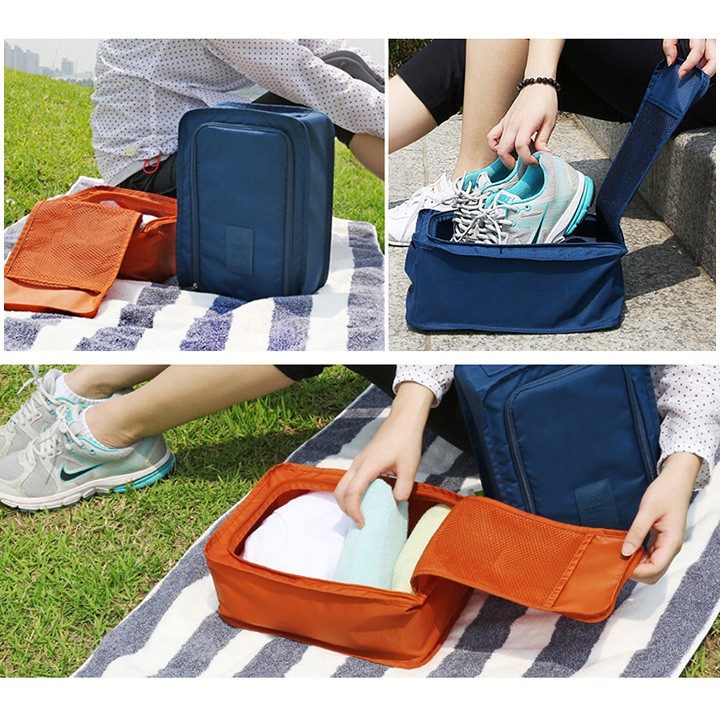 Túi xách đựng đồ quần áo, dụng cụ du lịch, đi chơi, picnic, dã ngoại, giày dép chống nước thời trang