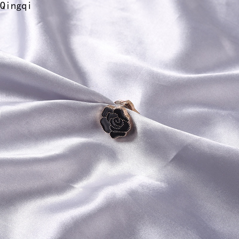 Ghim cài áo/ khăn choàng Hồi giáo Miss Zoe phối hoa hồng với lực từ tính mạnh an toàn cho nữ