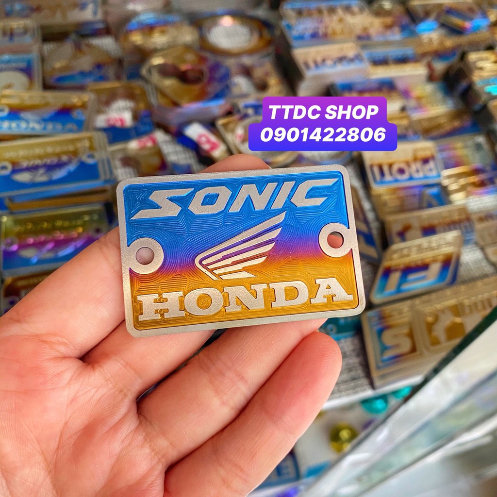 Tem Titan Nắp dầu SONIC