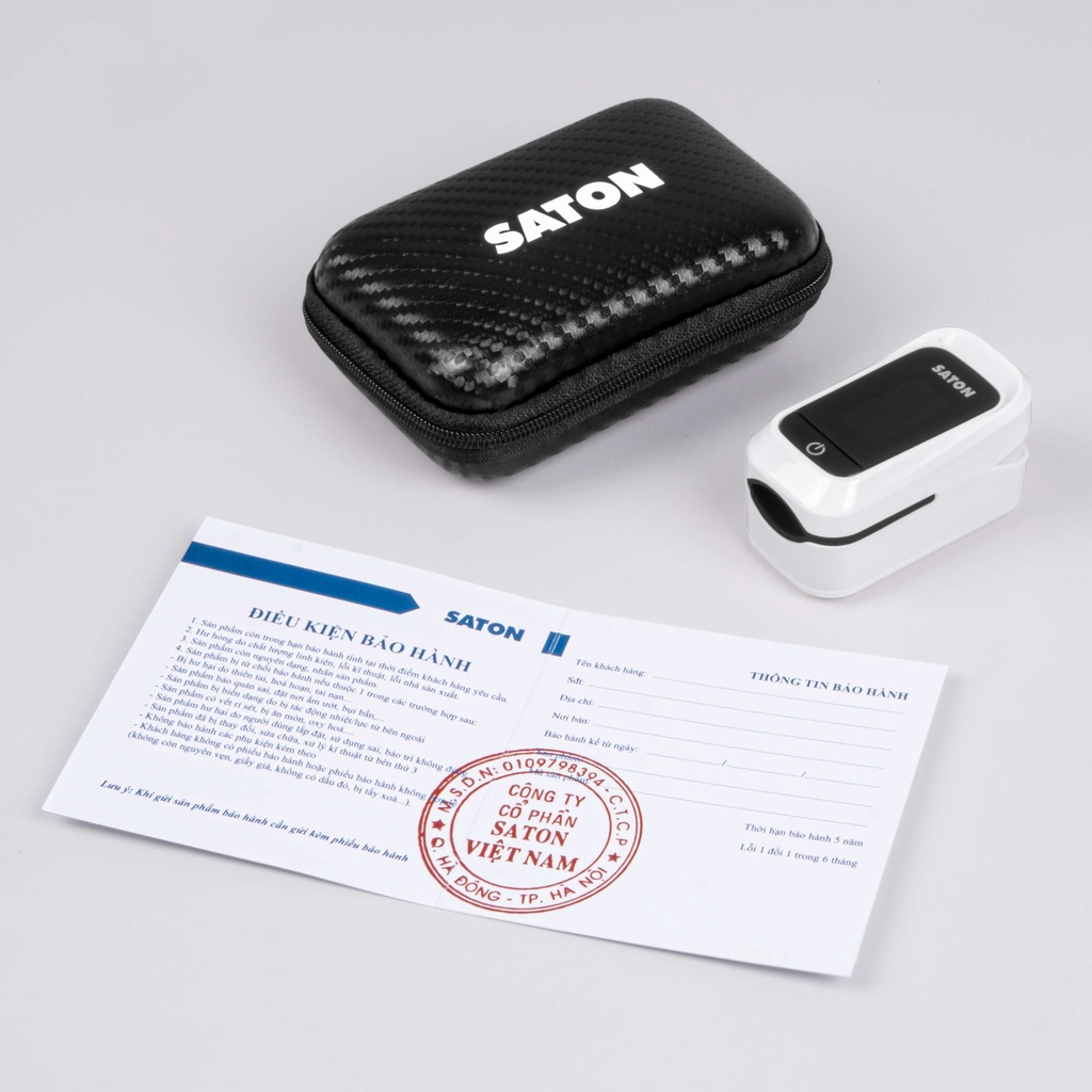Máy đo nồng độ oxy trong máu SPO2 SATON BSX231