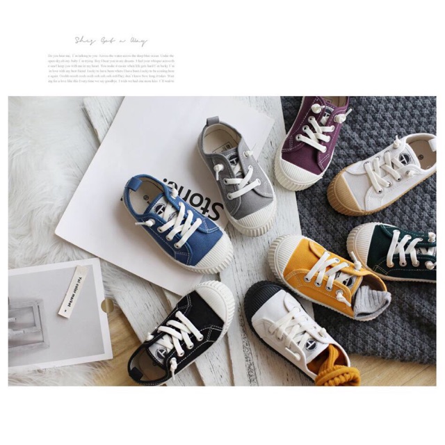Giầy slipon cho bé trai/gái