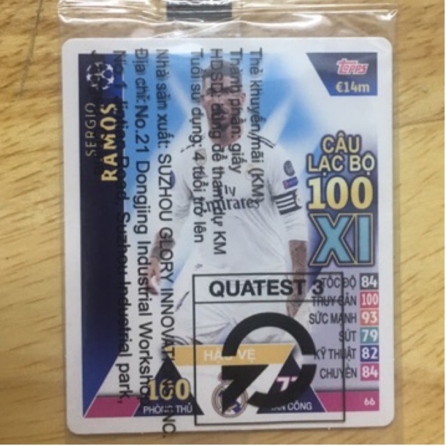 Thẻ Poca Mùa UCL 2018-2019 các loại