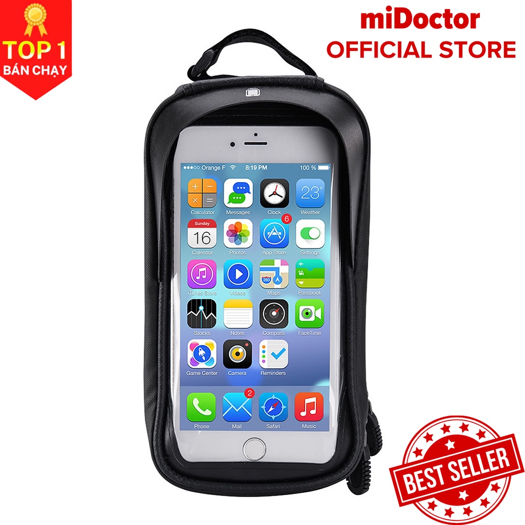 [Chính hãng miDoctor] Túi xe đạp cao cấp, túi treo sườn xe đạp chống nước bọc cảm ứng phù hợp với mọi dòng xe