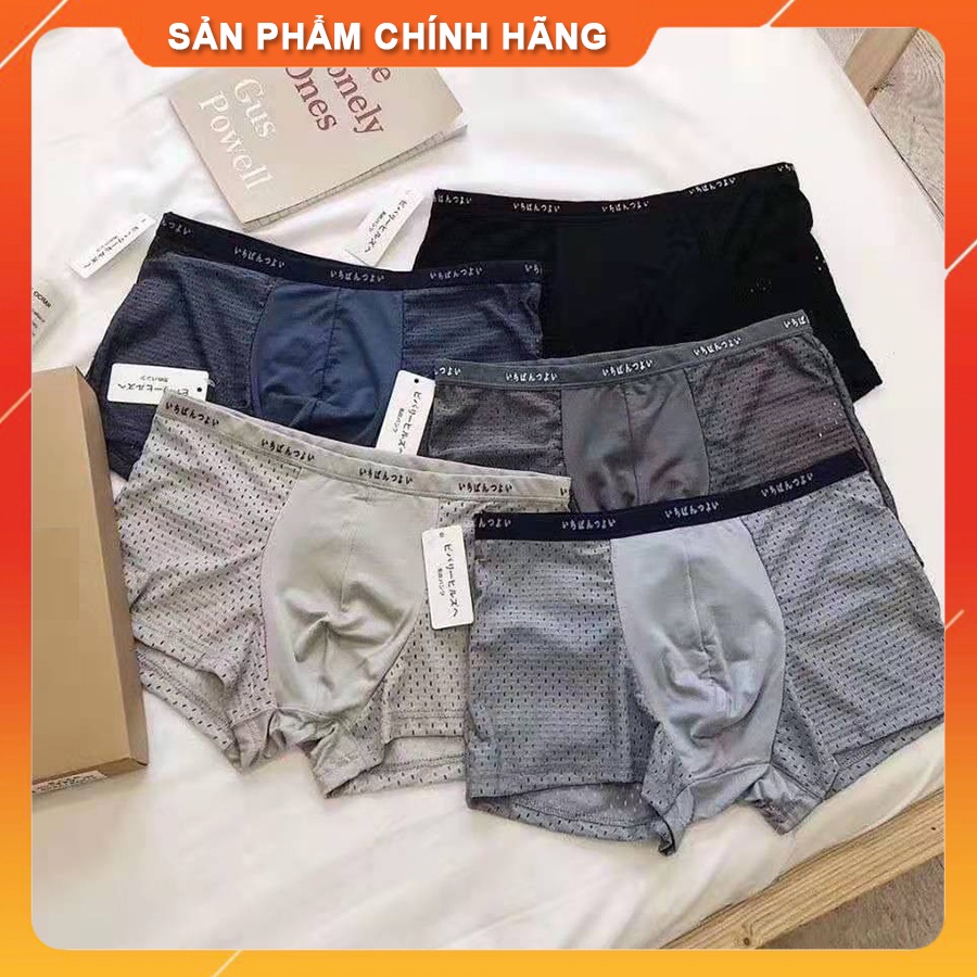 [Combo 5] Quần Xì Đùi Nam Thông Hơi Cao Cấp - Mã SP: QN46 (Hàng Nhật)