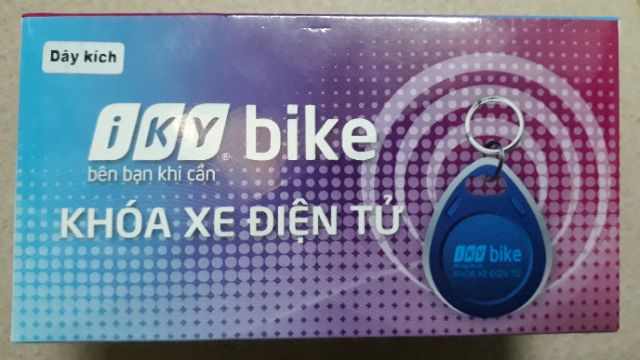 Chống trộm xe máy thẻ từ iky bike dây kích chính hãng