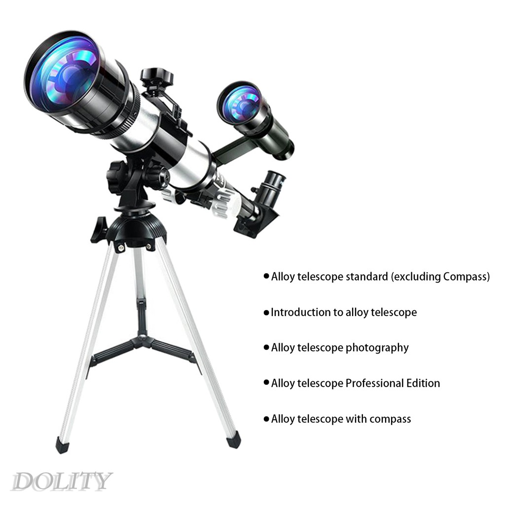 Kính Thiên Văn 70mm Kèm Chân Tripod Tiện Lợi Cho Người Mới Bắt Đầu
