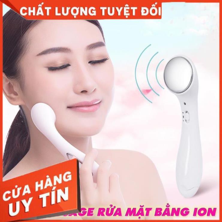 [ Bán Lẻ Giá Sỉ ] Máy Massage Mặt Cầm Tay Mới Ion DS309, Siêu Thoáng Lỗ Chân Lông