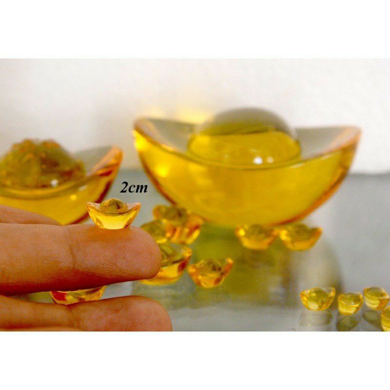 Thỏi vàng tài lộc phong thủy, nhiều cỡ