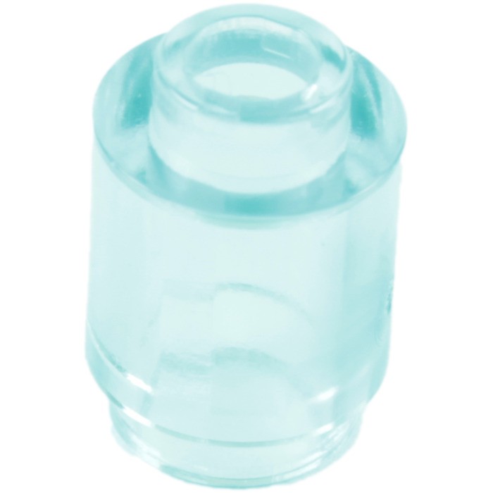 LEGO Gạch Trụ Tròn 1x1 Xanh Ngọc Xuyên Sáng ID 4183544 30068