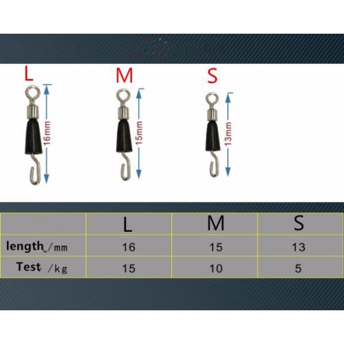 Set 30 Khuyên Nối Câu Cá Chuyên Dụng Và Đa Năng